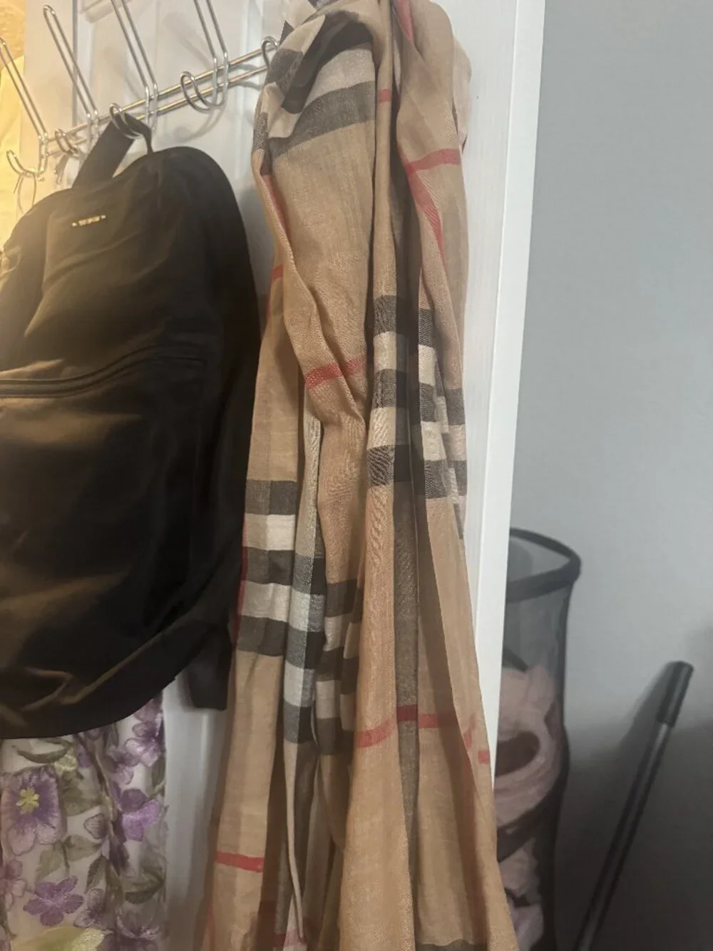 Burberry sheer scarf (flaws) small holes